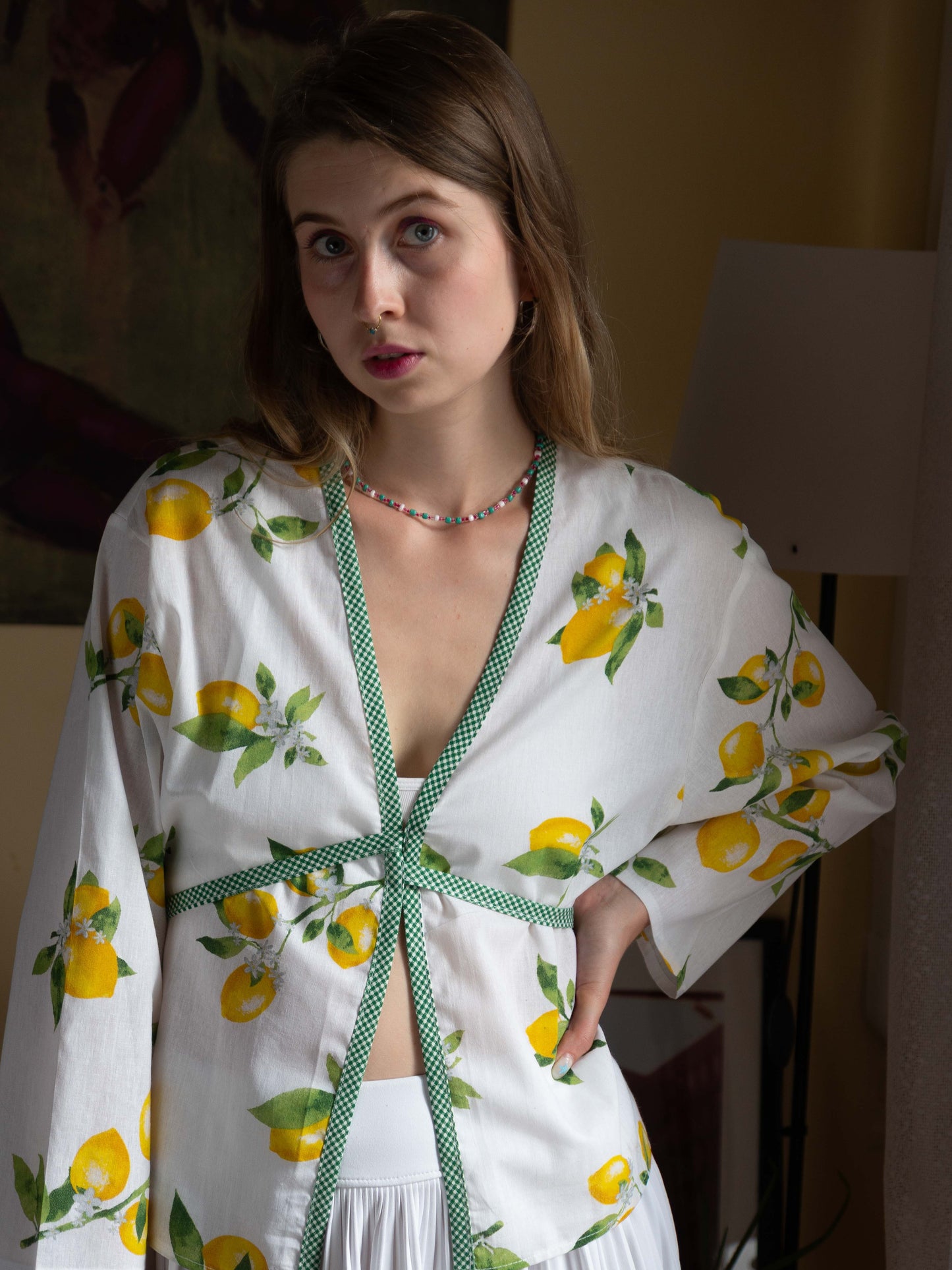 Summer lemon felső