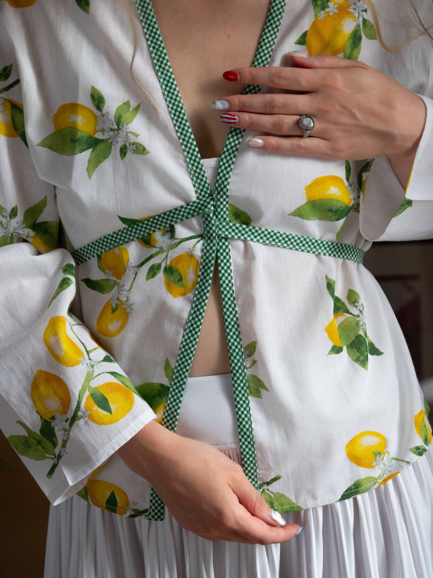 Summer lemon felső