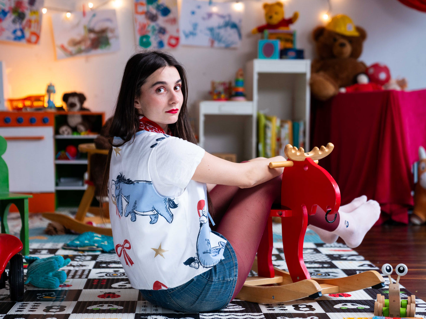 Füleses feslső/mellény