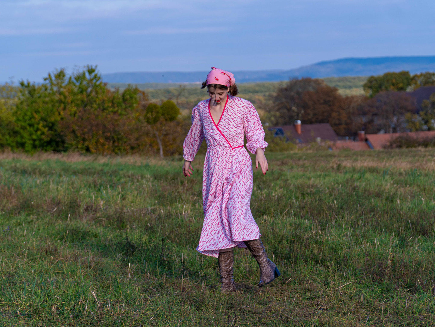 Pink harmat ruha