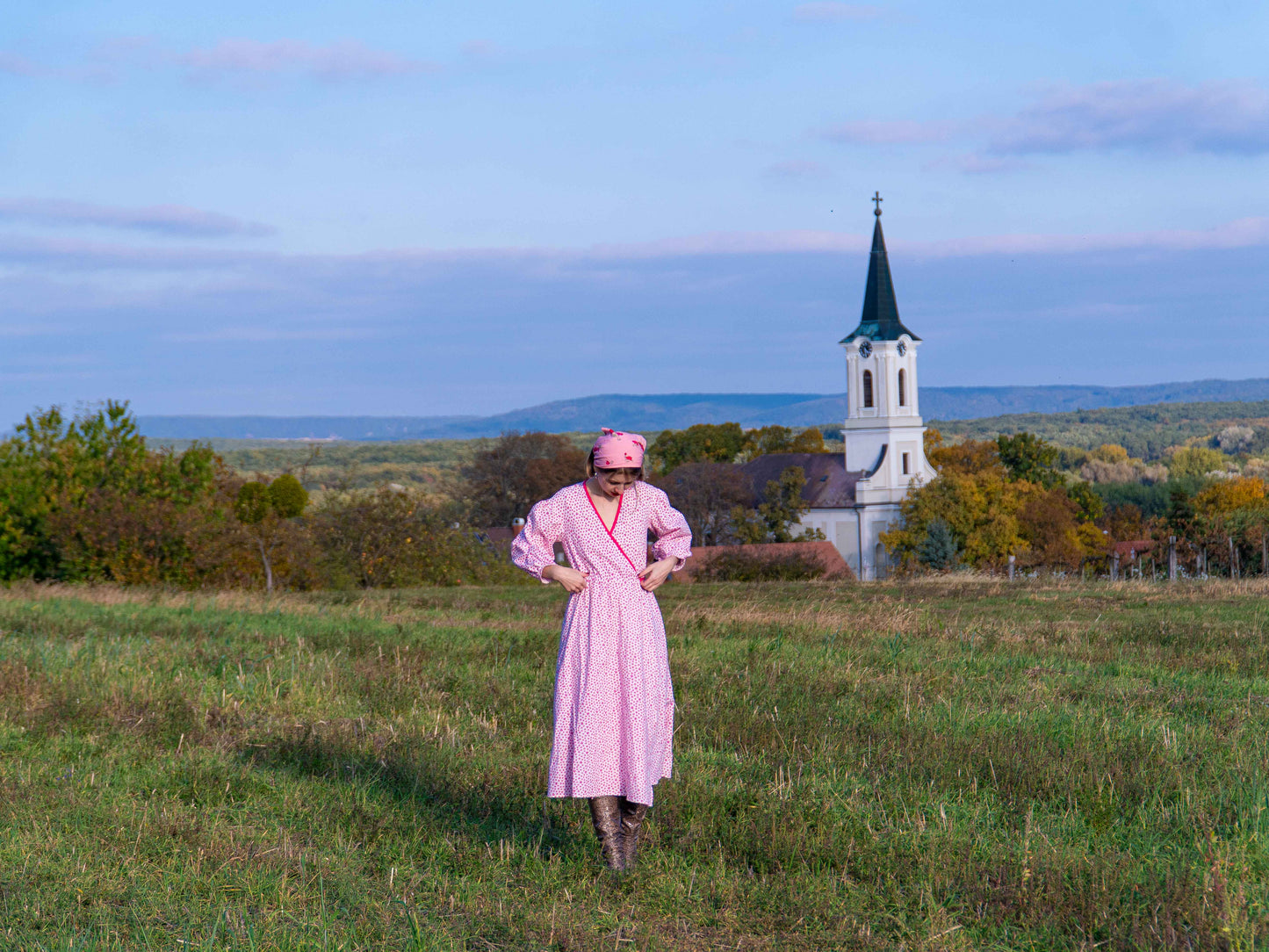Pink harmat ruha