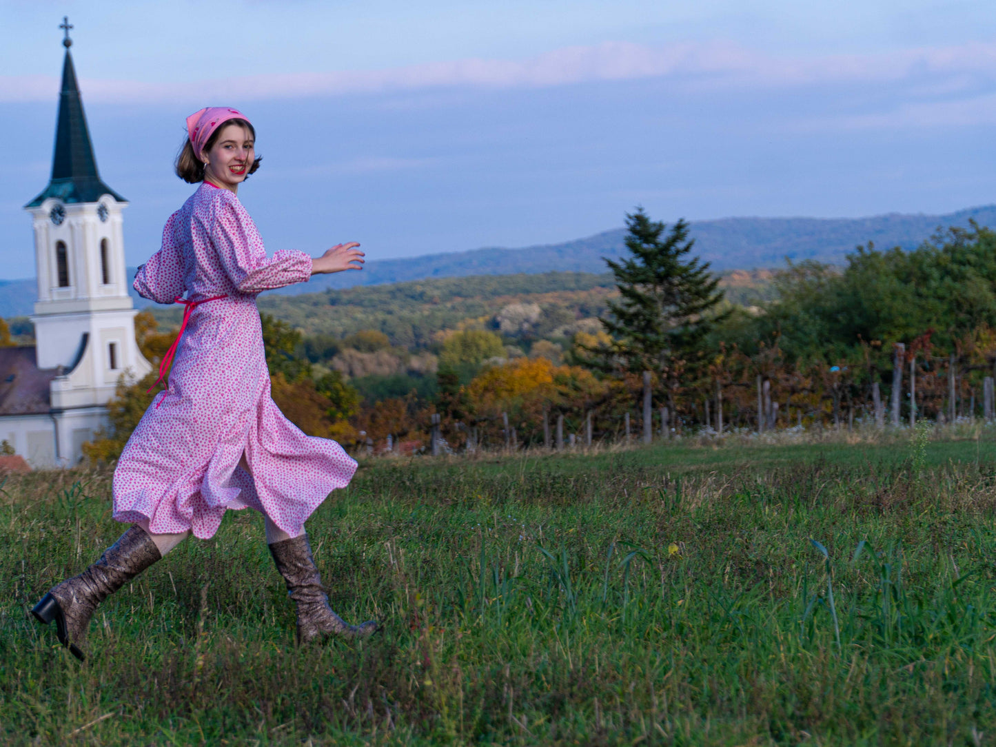 Pink harmat ruha