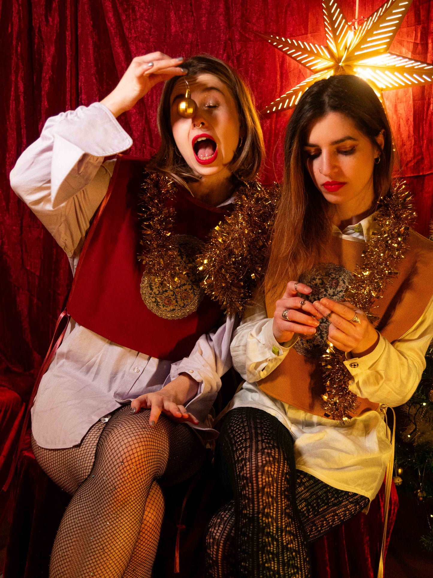 Velvet rózsa mellény