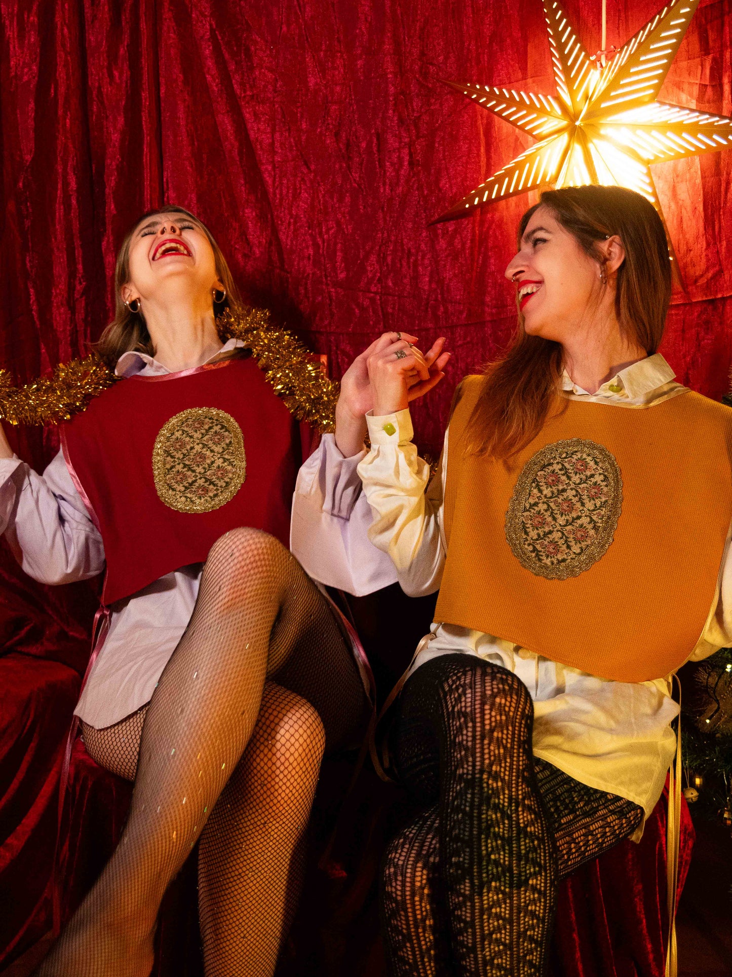 Velvet rózsa mellény