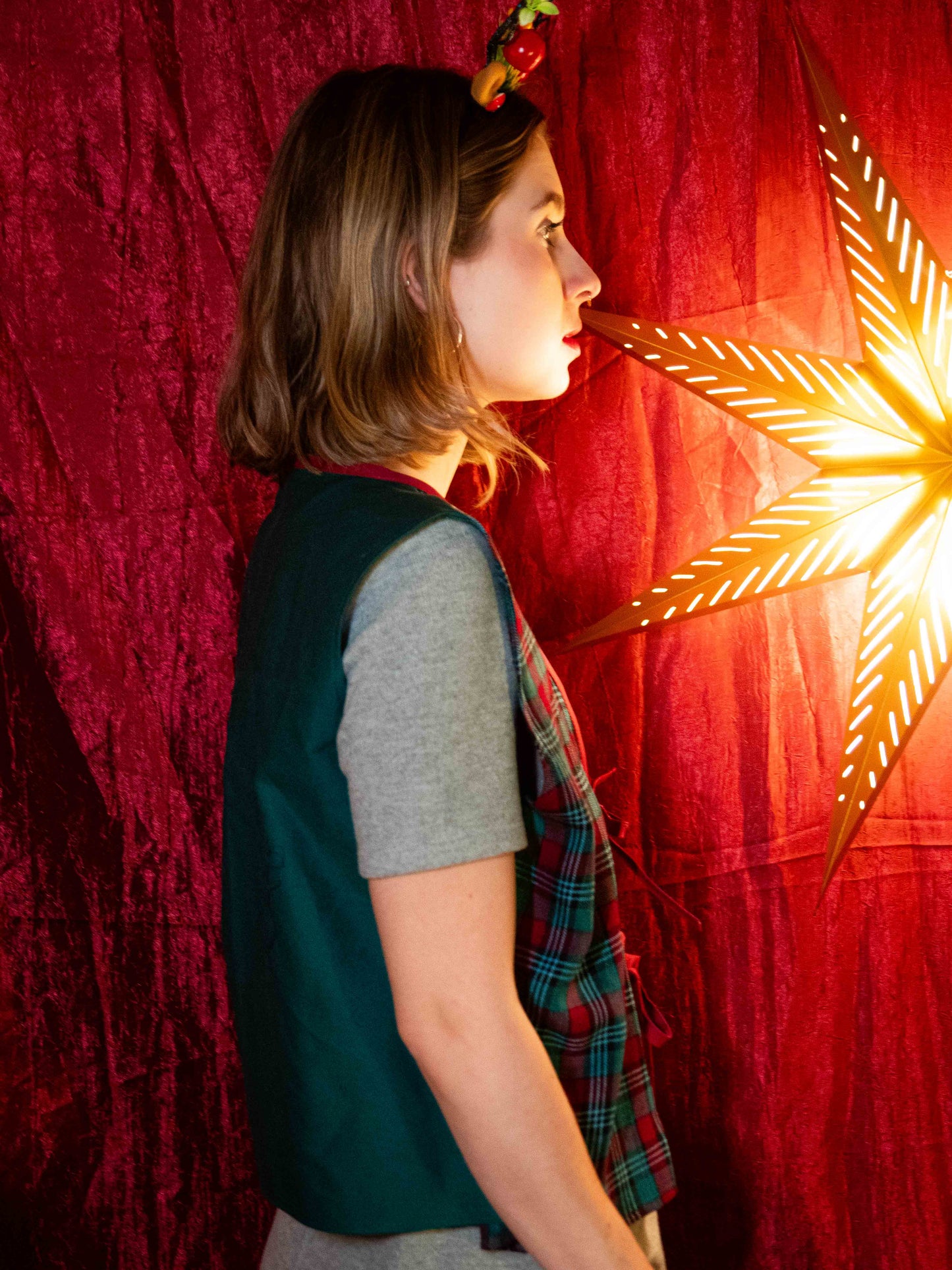 Christmas Carol felső/mellény