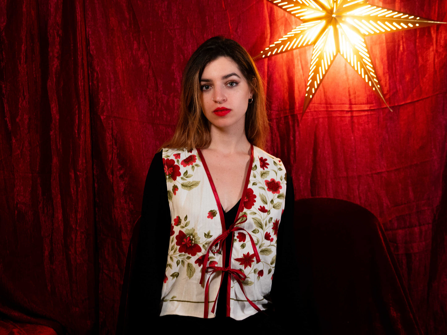 Havasi virág felső/mellény