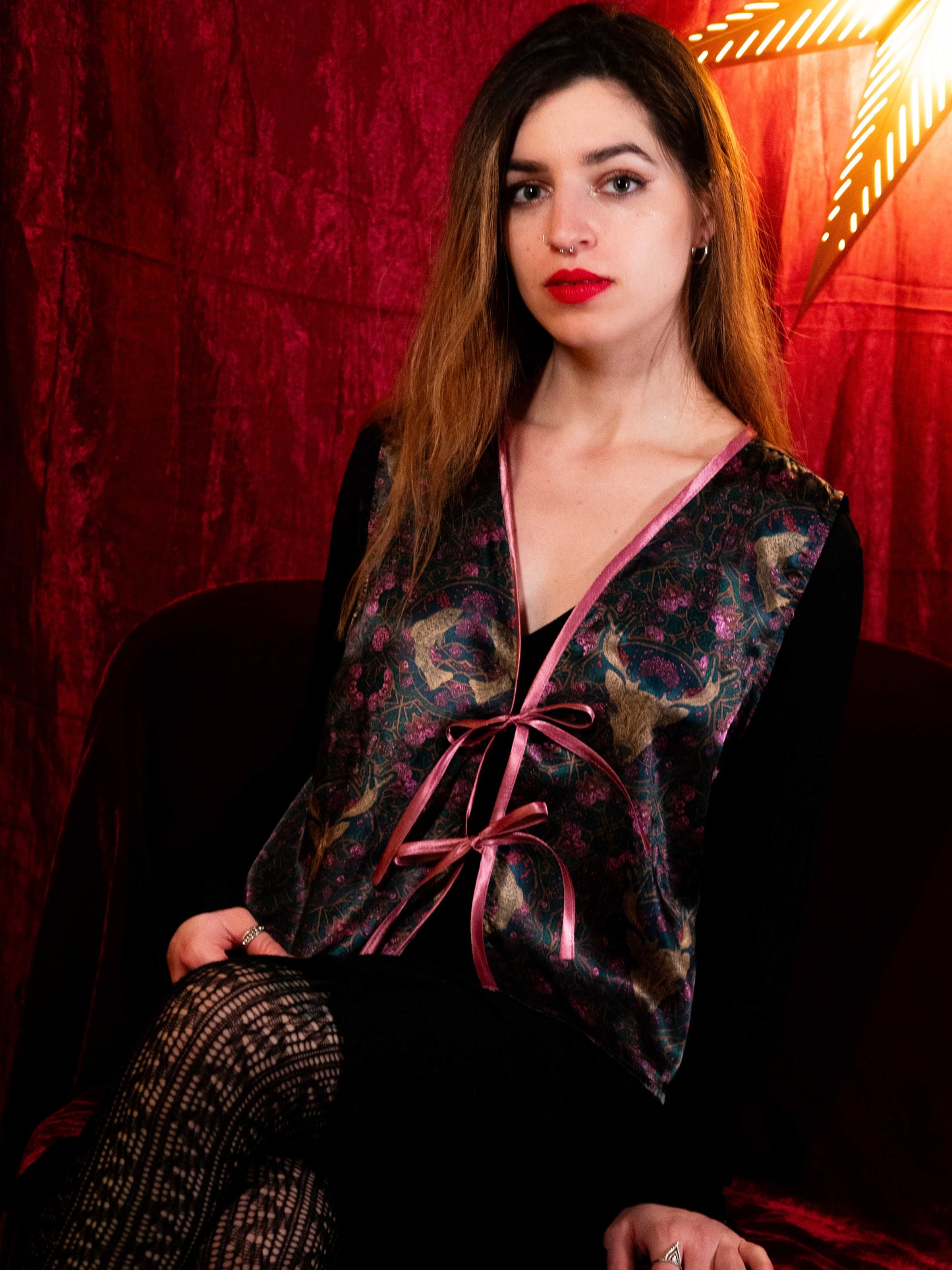 Barokk erdő felső/mellény