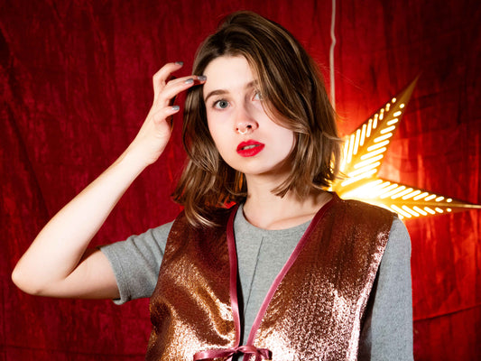 Szaloncukor felső/mellény