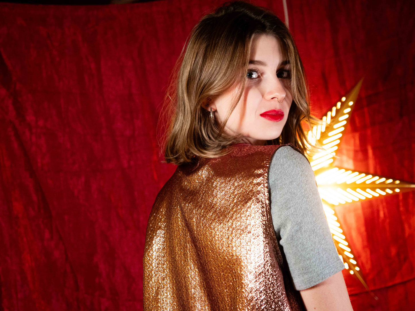 Szaloncukor felső/mellény