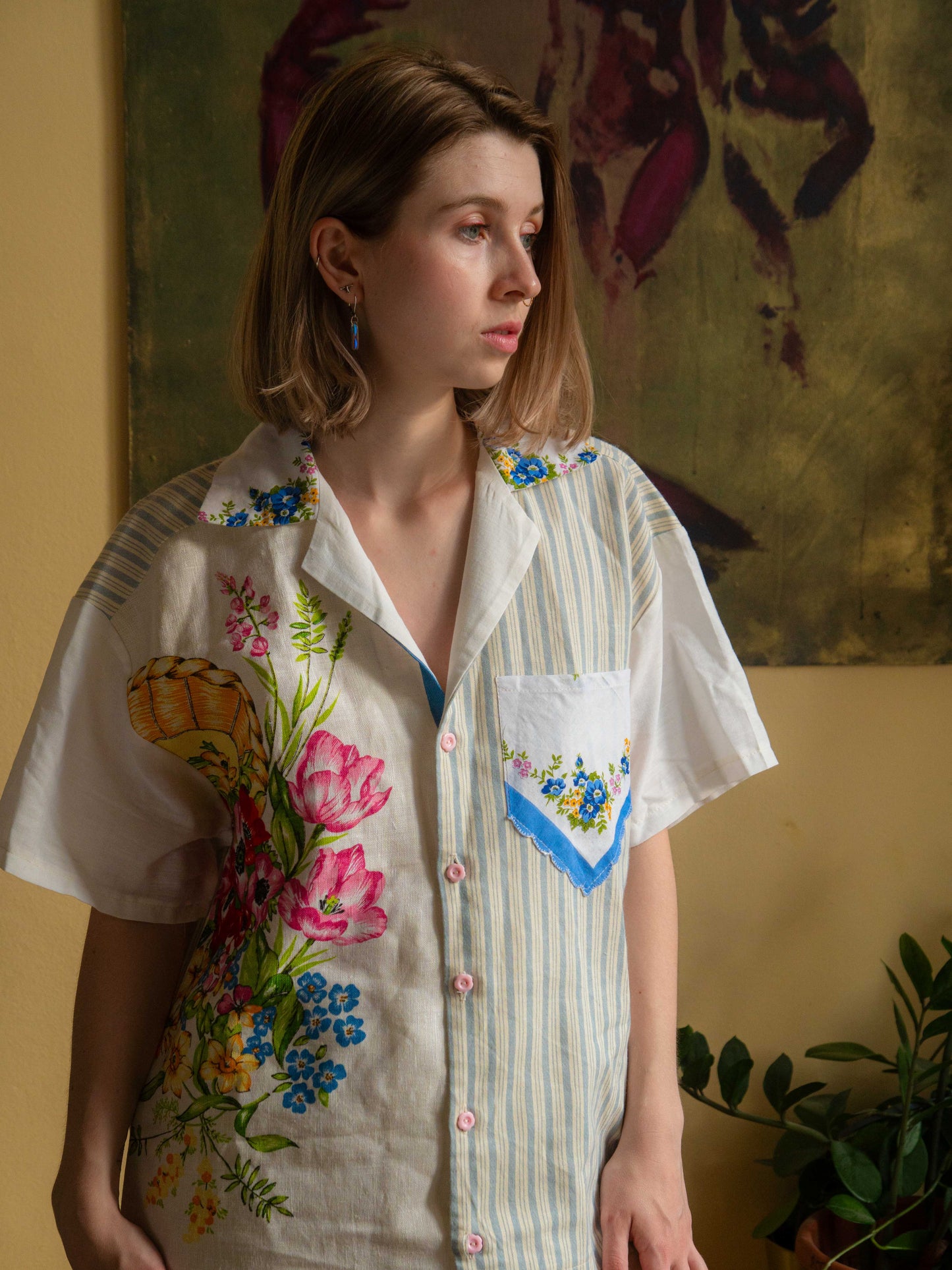 Nagyi kincse rövid ujjú unisex ing