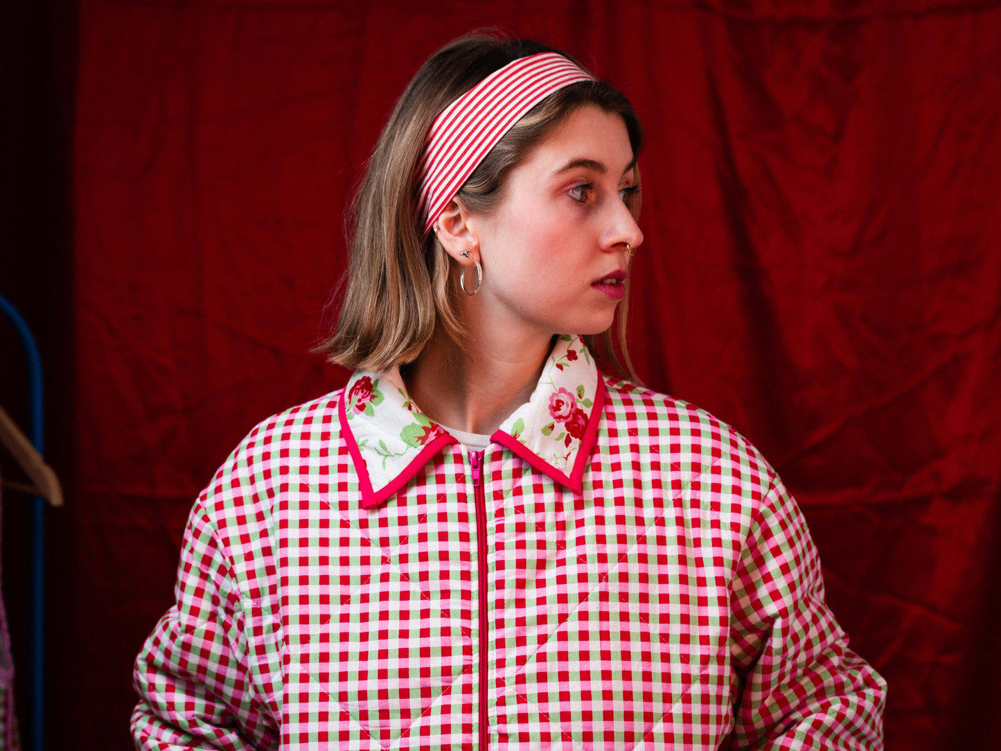 Cukorkocka rózsa kabát