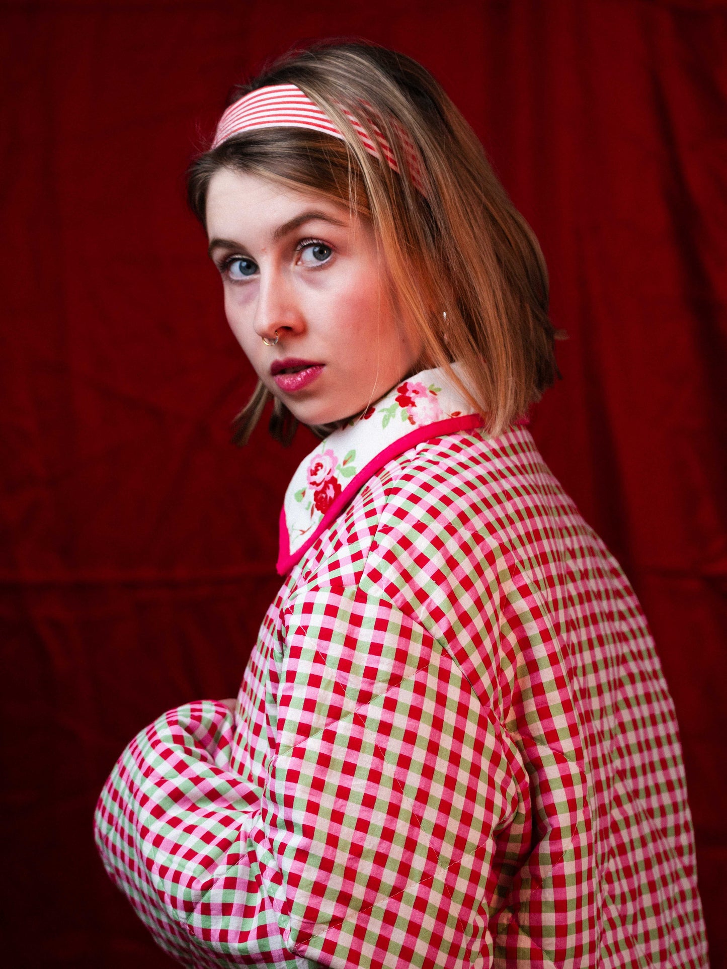 Cukorkocka rózsa kabát