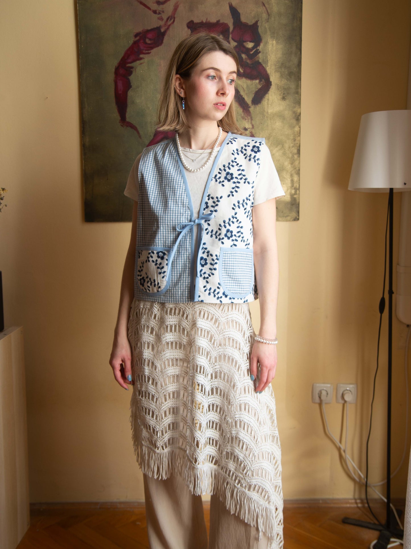 Giulietta csipke félszoknya