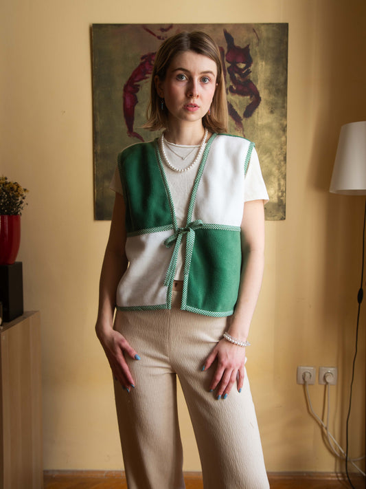 Zöld liget mellény