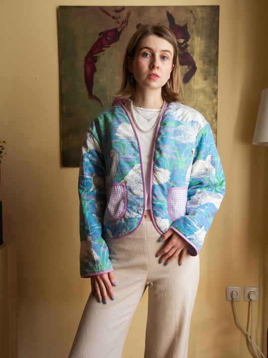 Hattyúk tava kifordítható kabát