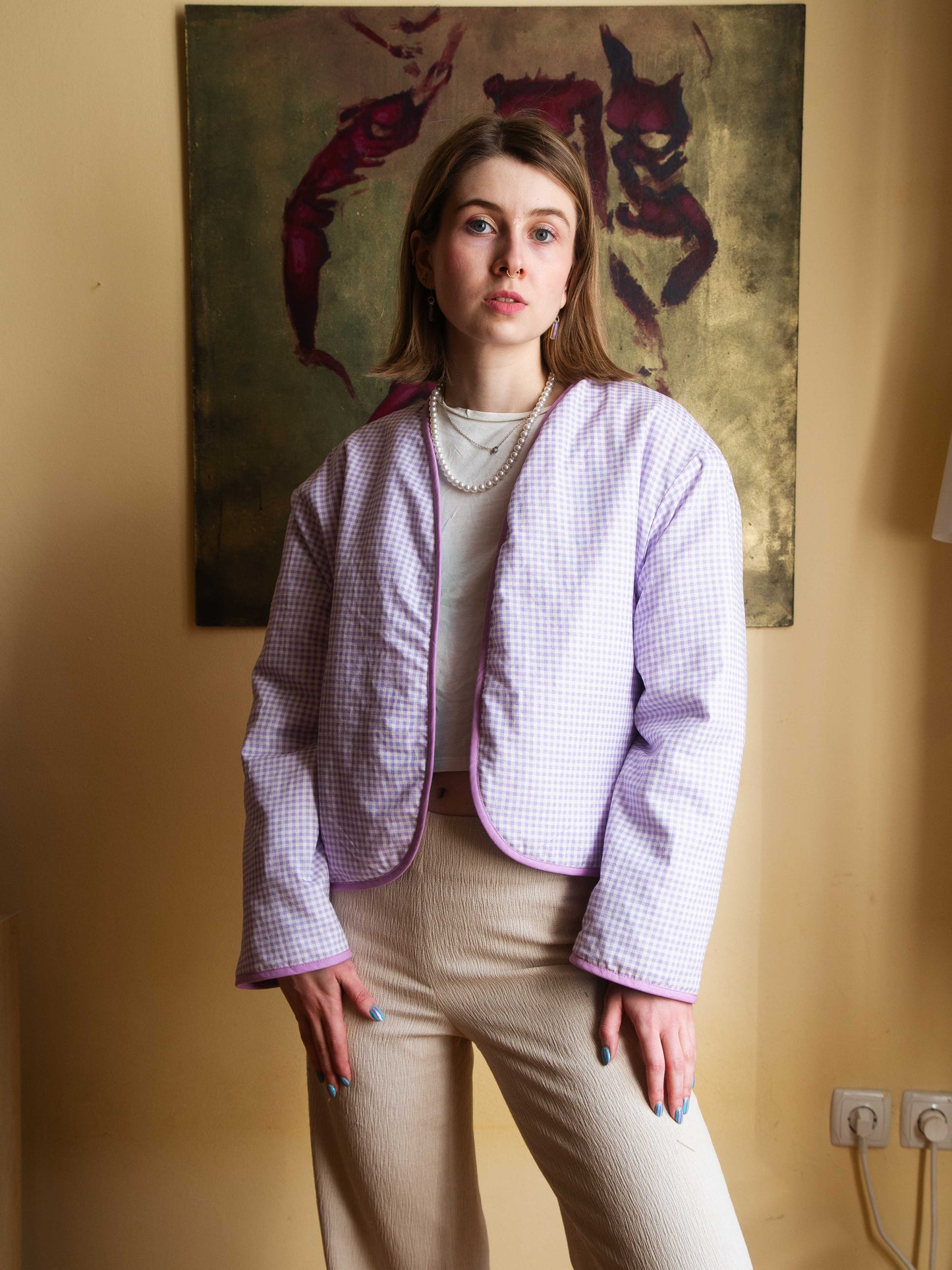 Hattyúk tava kifordítható kabát