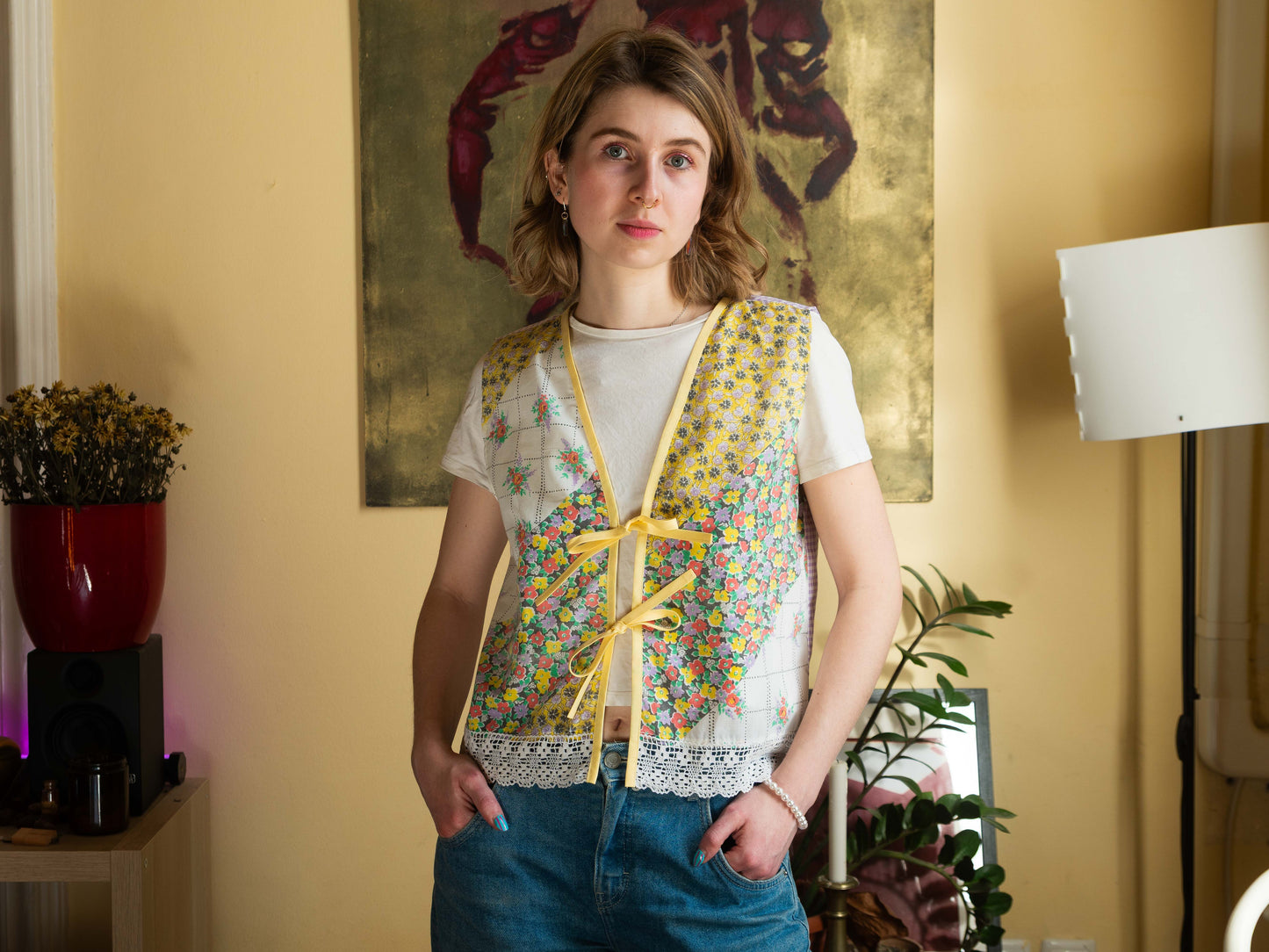 Tavaszi mező felső/mellény