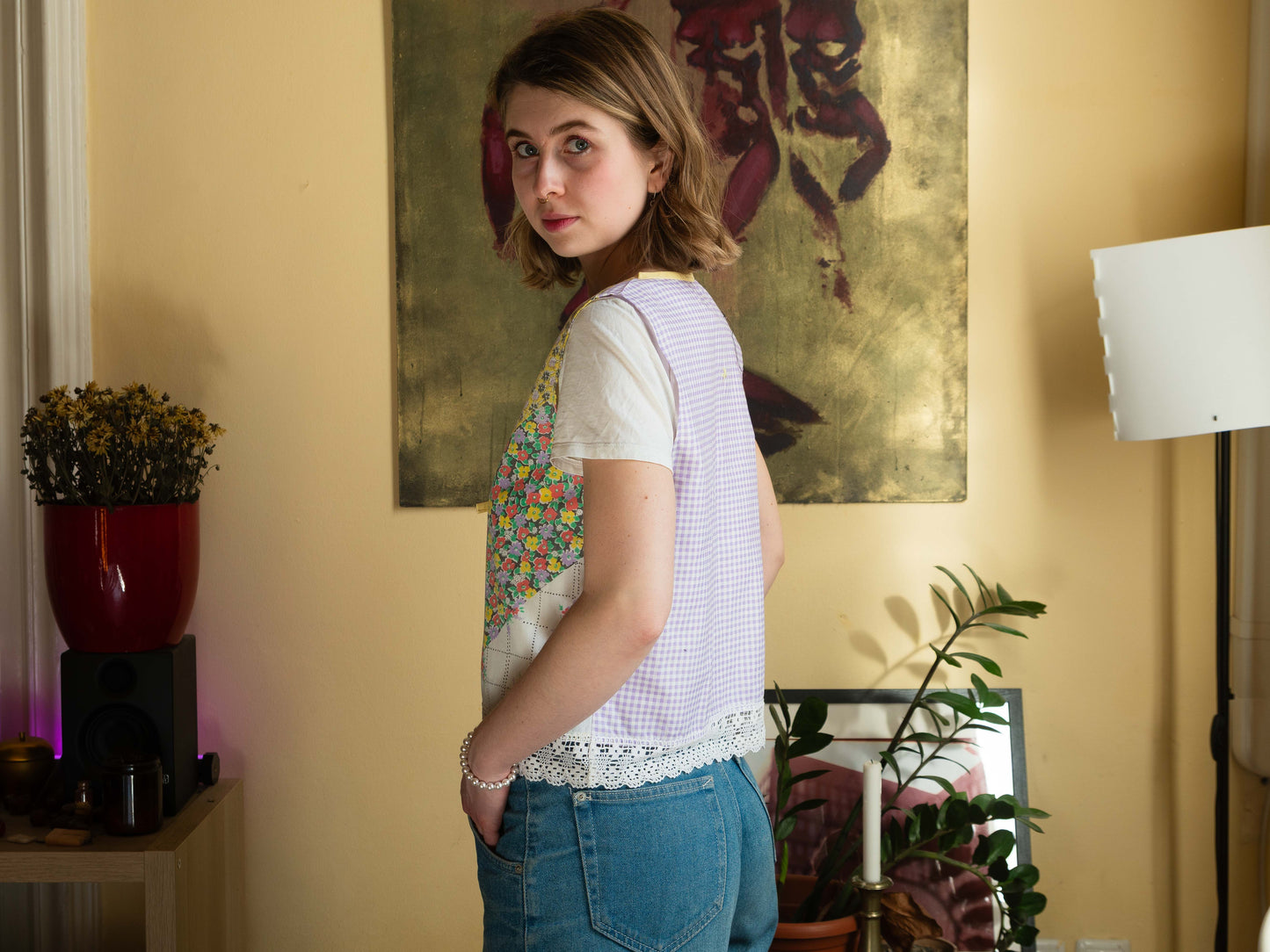 Tavaszi mező felső/mellény