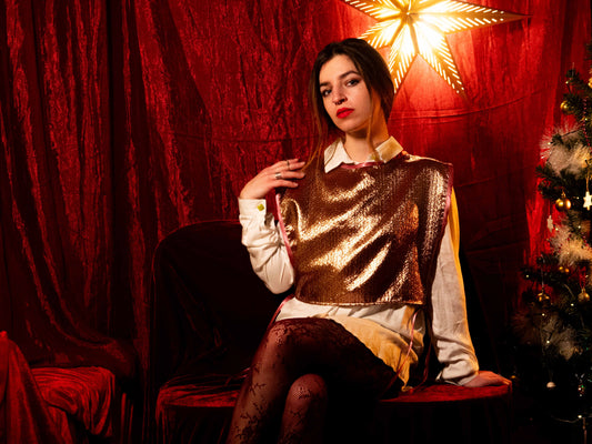 Szaloncukor mellény