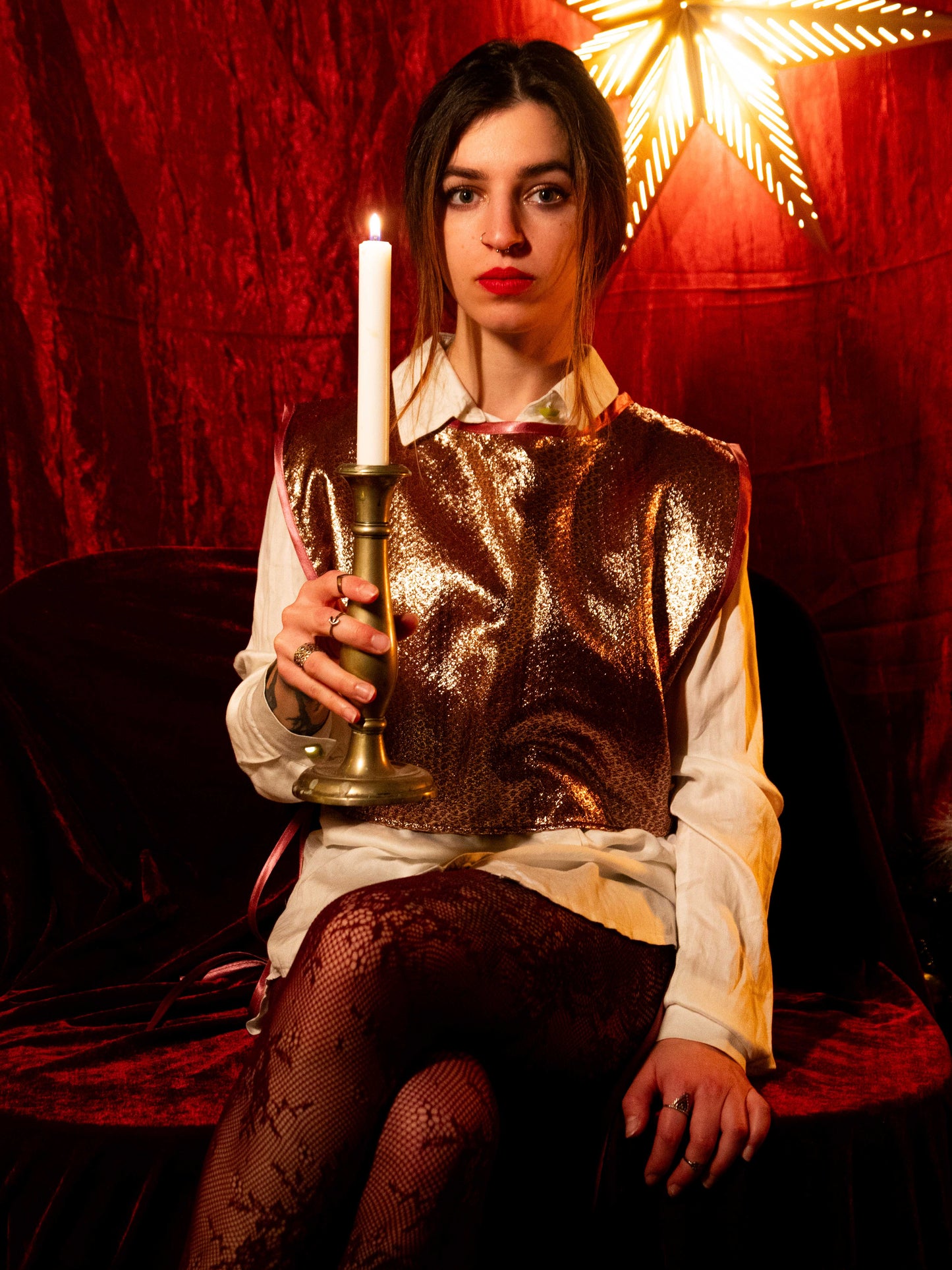 Szaloncukor mellény