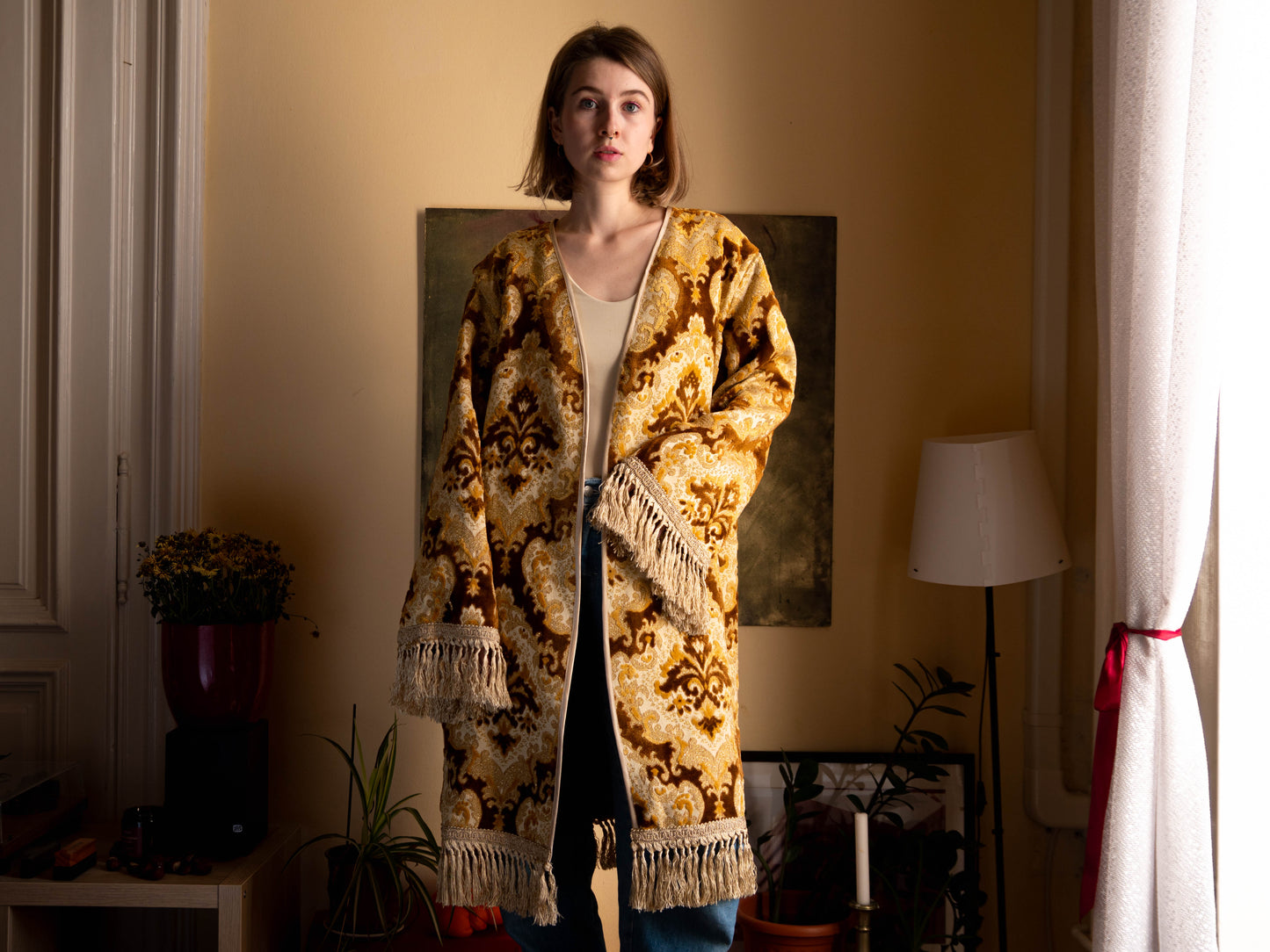 Arany kimonó kabát