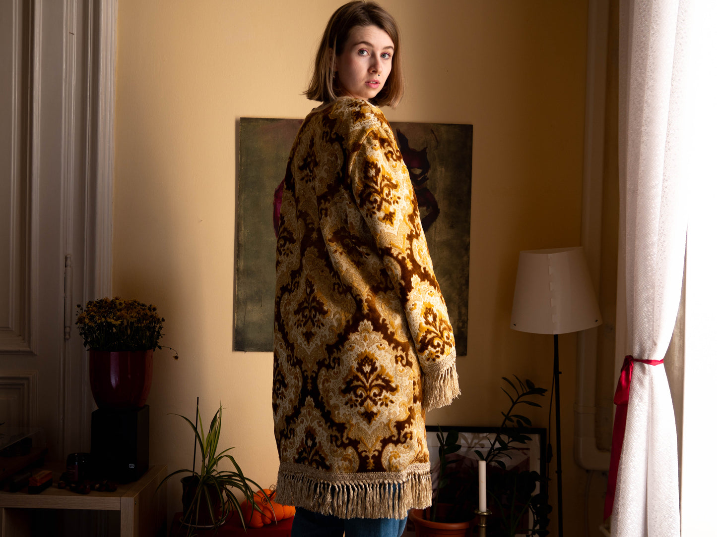 Arany kimonó kabát