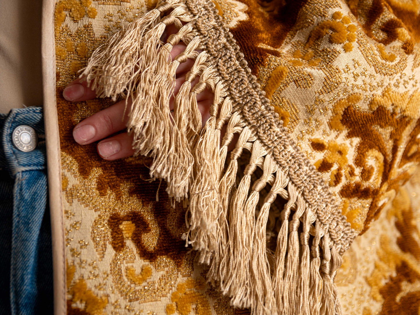 Arany kimonó kabát