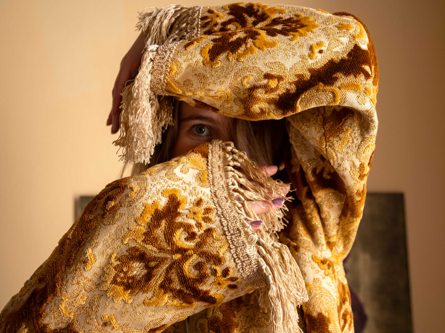 Arany kimonó kabát