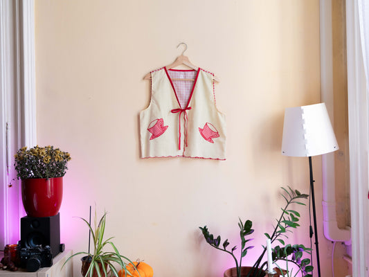 Bögrés felső/mellény