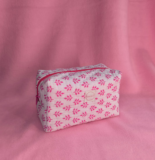 Rózsaszín leveles neszeszer